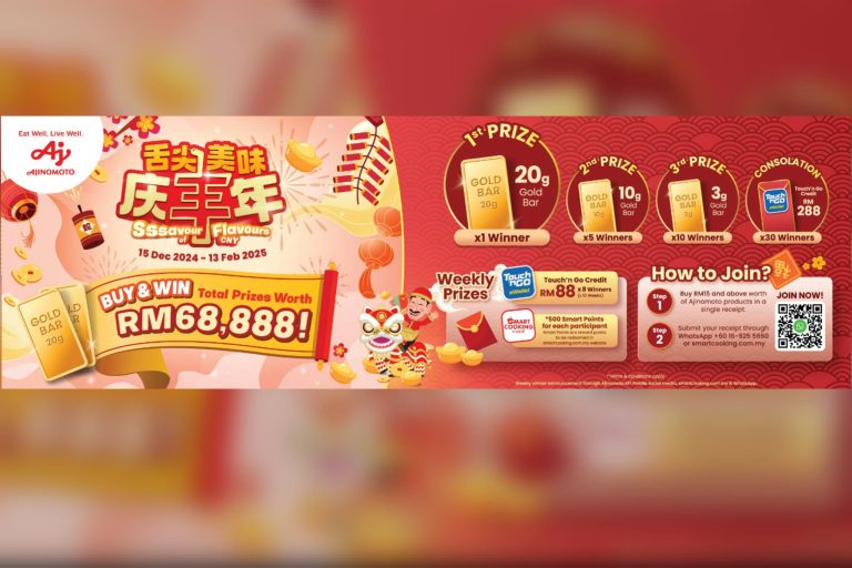 ‘SSSavour the flavours’ kempen Tahun Baharu Cina 2025 Ajinomoto