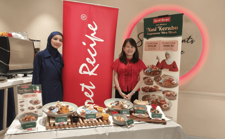 Jom makan nasi kerabu Mira Filzah, menu khas sempena Ramadan di Secret Recipe