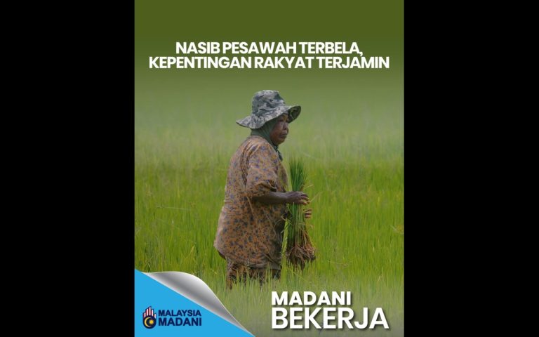Syed Mokhtar setuju salur RM30 juta bela nasib pesawah – PM
