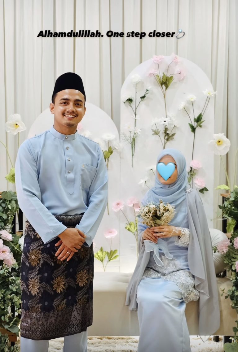 7 tahun menyulam cinta, Naufal Azrin dah bertunang dengan guru