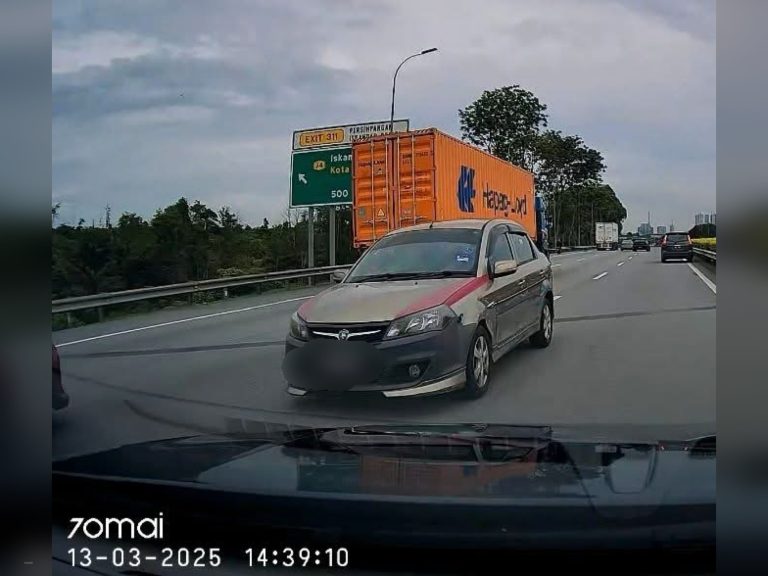 Tersilap jalan punca warga emas pandu lawan arus di Linkedua – polis