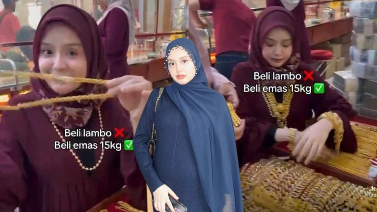[VIDEO] Anes Ayunie dikecam riak, sengaja tunjuk beli emas 15kg!