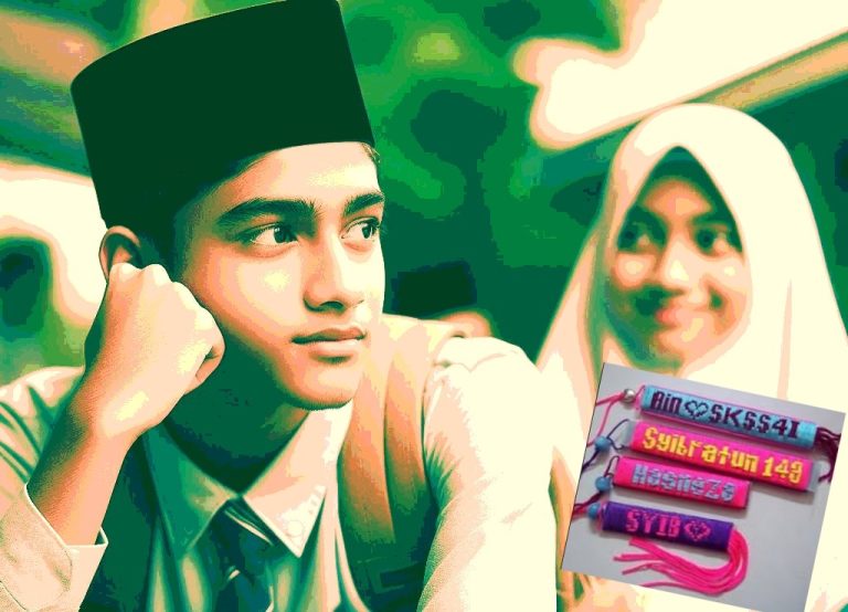 Nak tahu nama awek tu, kena tengok gelang dia pakai. Ada yang ingat lagi tak kisah gelang kait ini?