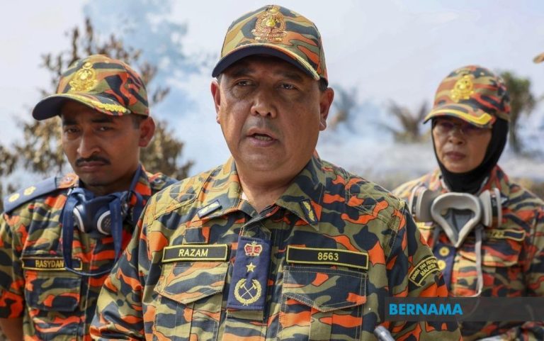 Operasi padam kebakaran ladang kelapa dan hutan di Gebeng ditamatkan