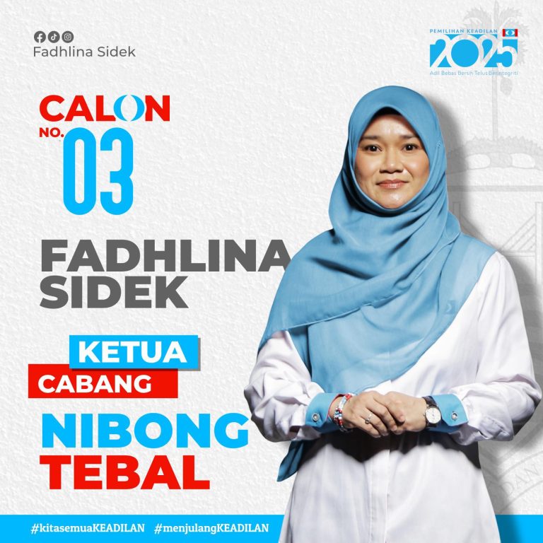 Fadhlina tawar diri bertanding Ketua Cabang Nibong Tebal