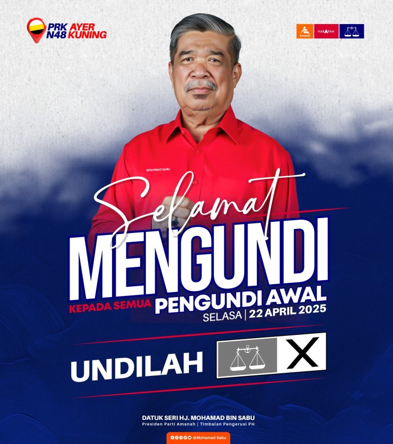 PRK DUN Ayer Kuning: Sokong calon BN demi kesinambungan dasar-dasar perjuangkan rakyat