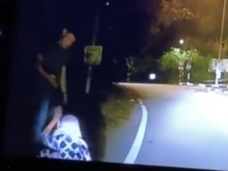 Polis sahkan kejadian wanita tidak berselipar dipukul lelaki, minta mangsa tampil ke balai