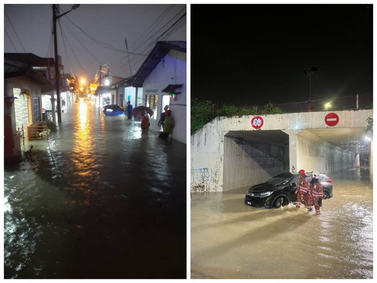 Beberapa daerah di Selangor dilanda banjir, tiada mangsa dipindahkan