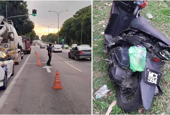 Warden penjara maut digilis lori simen
