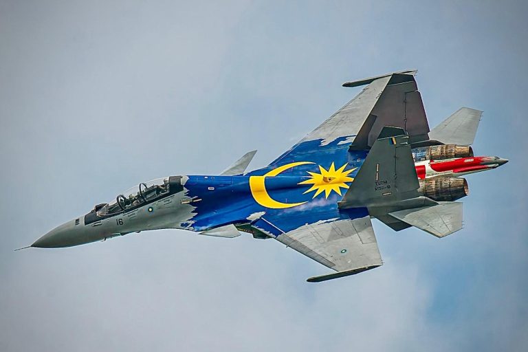 Pesawat tempur TUDM Su-30MKM berwajah baharu sempena LIMA ’25