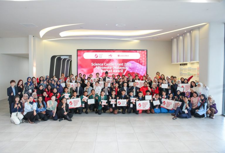 Ajinomoto, Leave a Nest Malaysia teruskan kerjasama lancar Science Castle Grant 2025