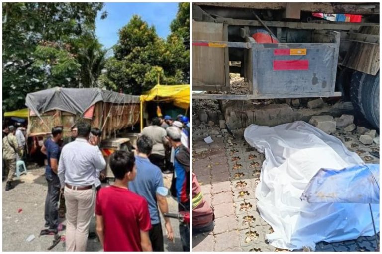 Penunggang motosikal maut dirempuh lori