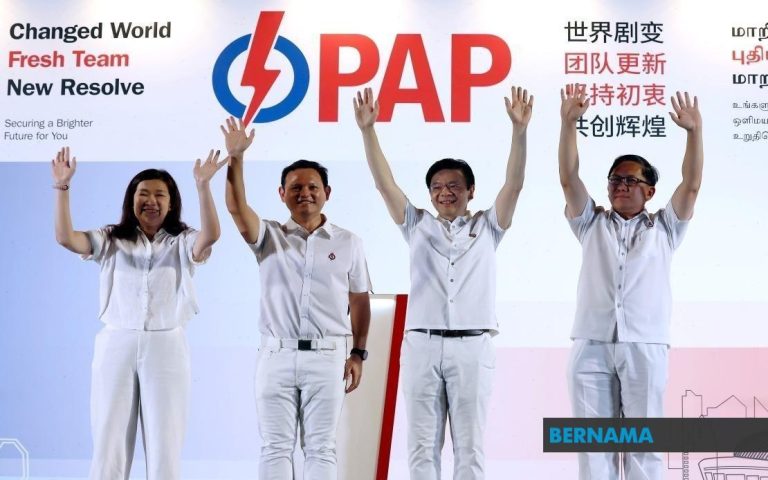 PRU2025 Singapura: PAP kekalkan majoriti lebih dua pertiga, PM Wong terharu, berterima kasih atas mandat