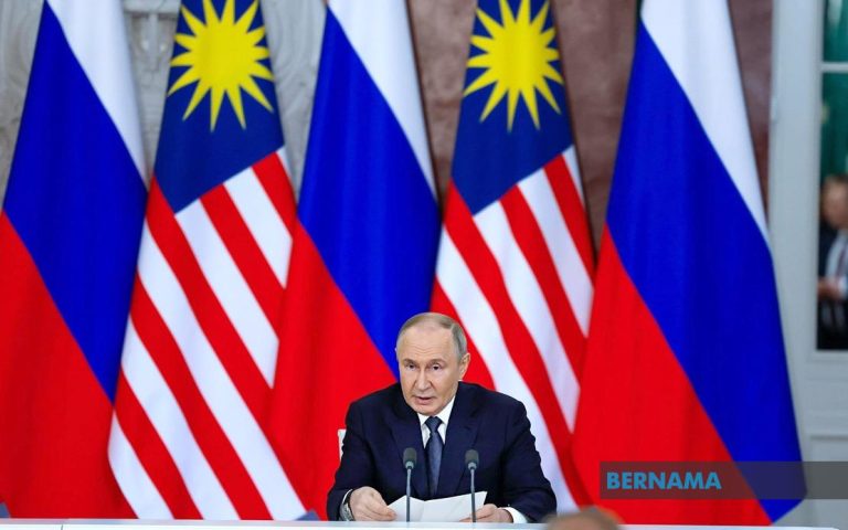 Putin: Hubungan Rusia-Malaysia berkembang dengan tumpuan kerjasama lebih mendalam