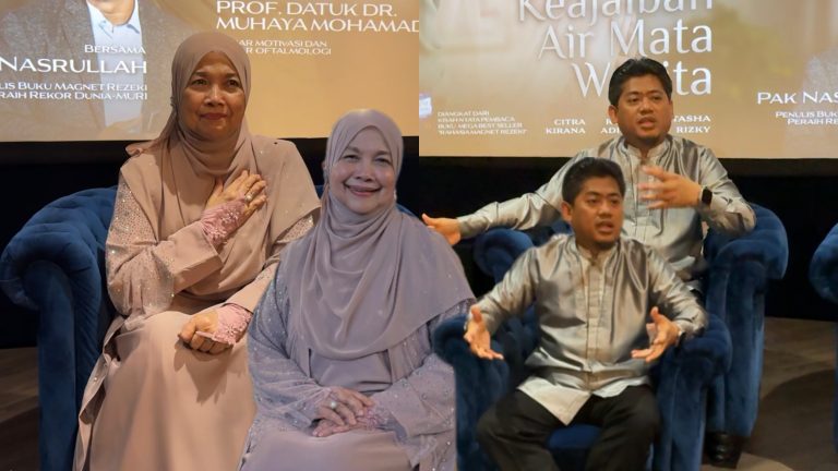 Dr Muhaya anggap Keajaiban Air Mata Wanita pencen kubur & akhirat, Pak Nasrullah niat keuntungan dakwah
