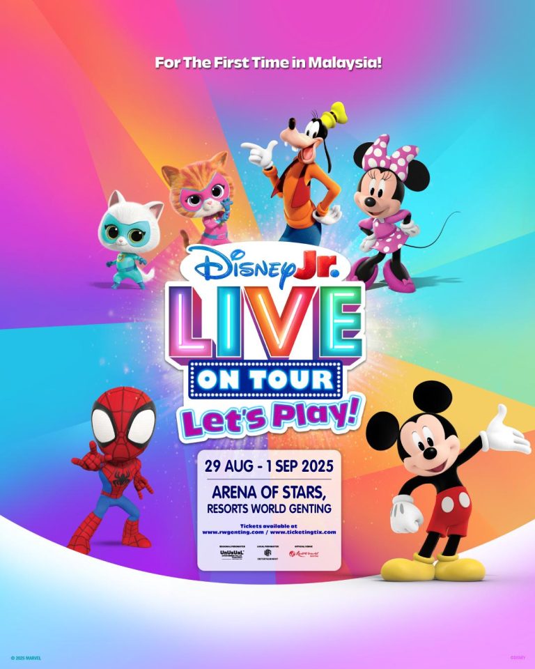DISNEY JR. LIVE ON TOUR: LET’S PLAY!’ Turun ke Malaysia bersama Mickey Mouse, Ariel The Little Mermaid & pasukan Spidey!