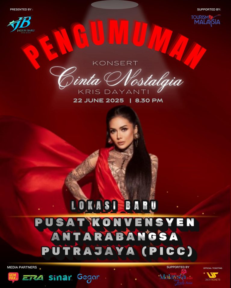 Konsert Krisdayanti tukar lokasi di PICC