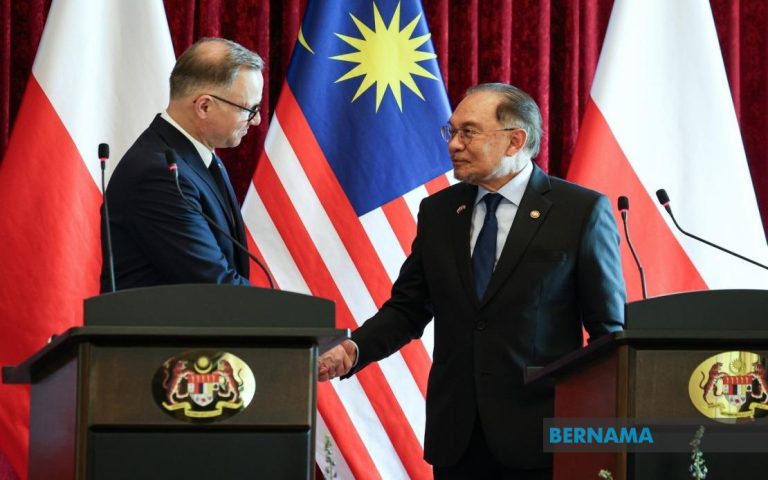 Malaysia sampaikan penghargaan kepada Poland yang salur bantuan ke Gaza