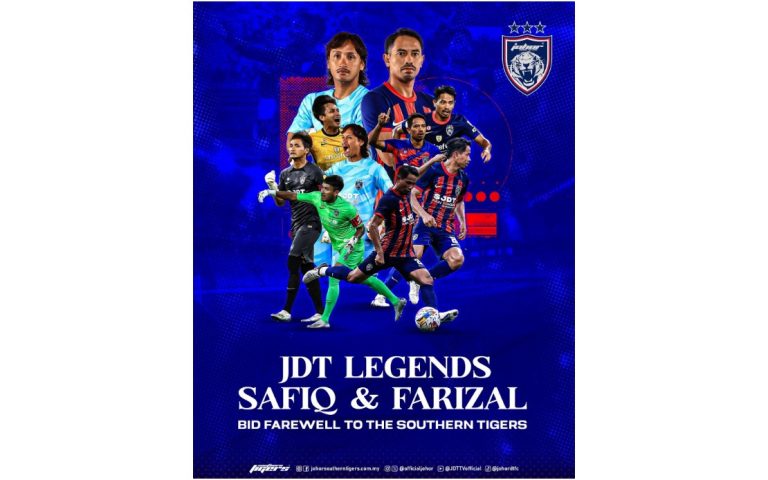 Safiq, Farizal ucap selamat tinggal kepada JDT