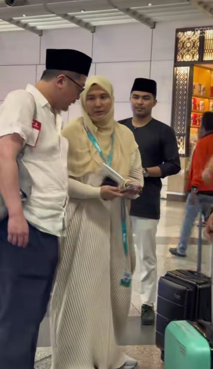 Nurul Izzah, suami berangkat tunai ibadah haji