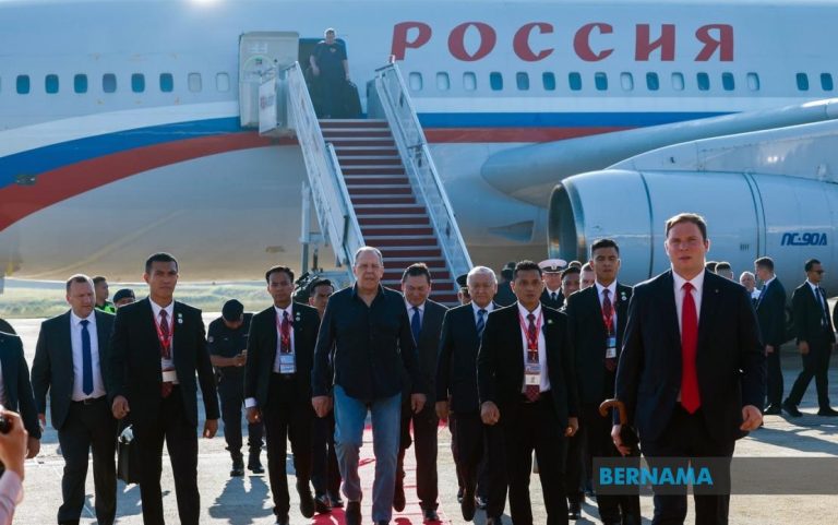 AMM Ke-58: Menteri Luar Rusia tiba di Malaysia untuk mesyuarat peringkat tinggi