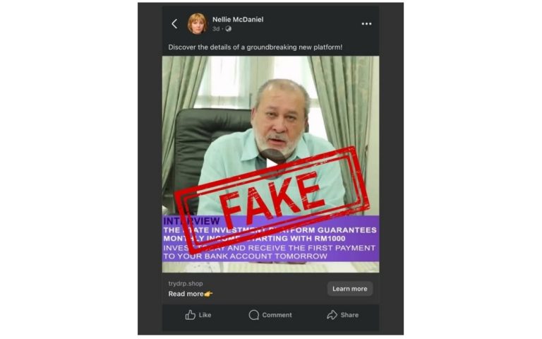 Akaun palsu AI pamer wajah, suara Agong dikesan – RPO