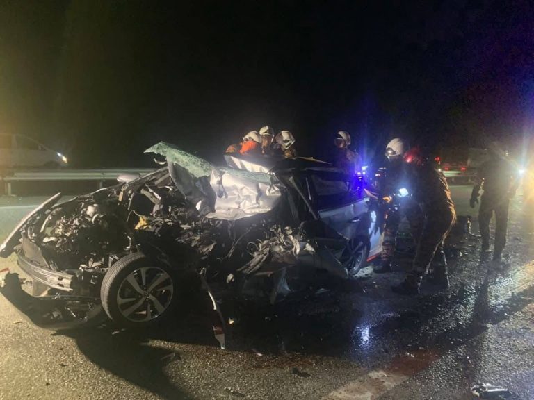 Dua warga China maut kemalangan di Lebuhraya PLUS