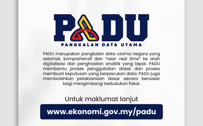 Sistem PADU Integrasi Data kemas kini 30.4 juta profil setakat Jun 2025 – Kementerian Ekonomi