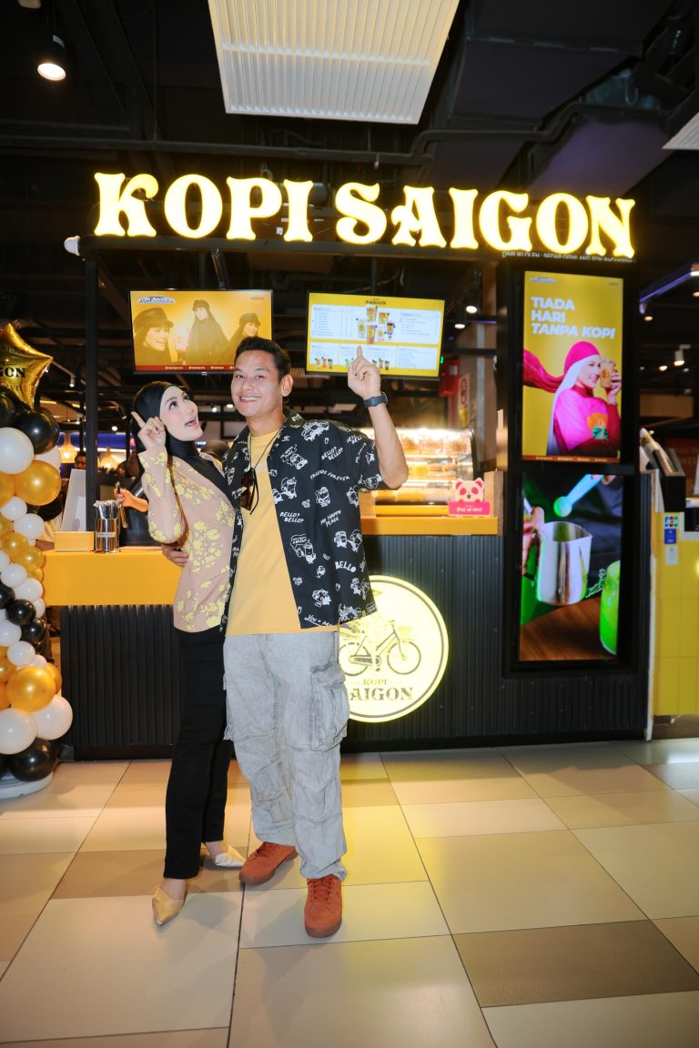 Kopi Saigon, cinta baharu Fasha Sandha & Aidil Aziz