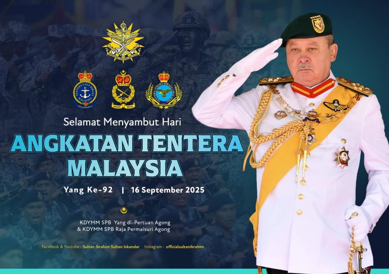 Agong zahir ucapan selamat Hari ATM ke-92