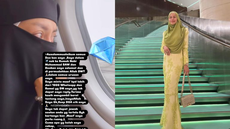 Rebecca Nur Al Islam sahkan selesai tempoh idah, mohon doa urusan ibadah Umrah