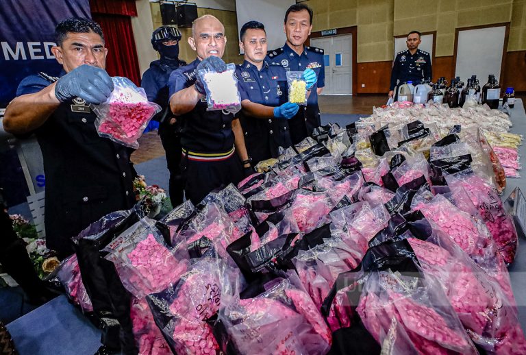PDRM tumpaskan sindiket dadah bernilai RM25.15 juta di Selangor
