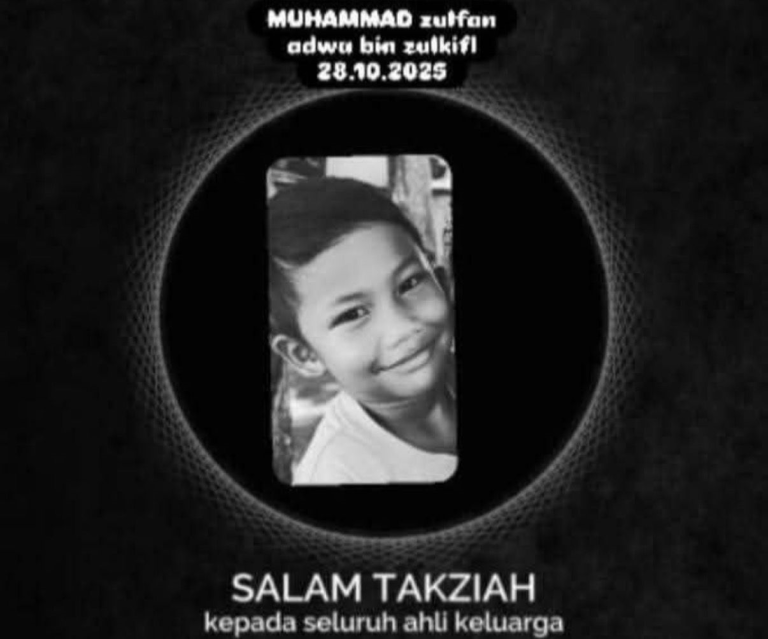 Kanak-kanak 4 tahun maut dilanggar MPV