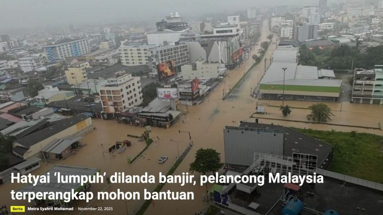 Banjir: Tangguh dulu perancangan bercuti ke selatan Thailand