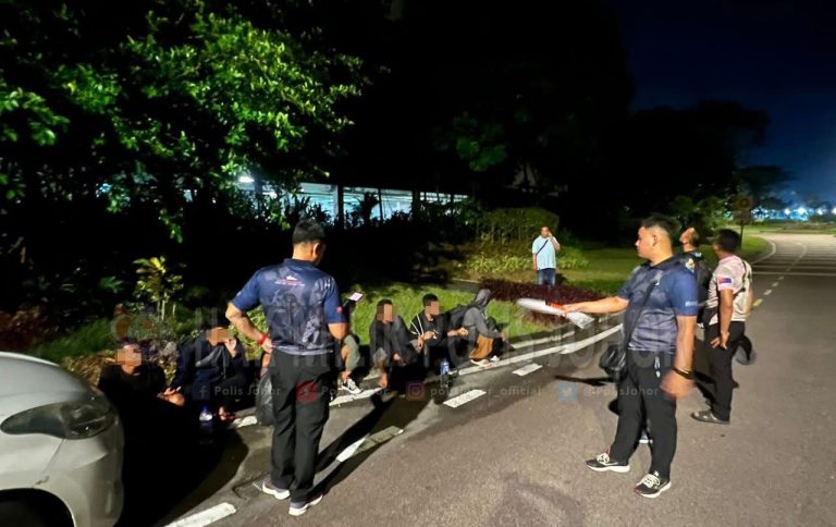Polis Marin cekup tujuh PATI cuba masuk ke Malaysia melalui Tanjung Kupang