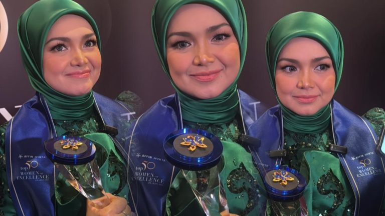 Siti Nurhaliza terima Lifetime Achievement Award – “Wanita bukan lagi hanya duduk di dapur, kita boleh lihat ramai wanita berada di barisan hadapan”