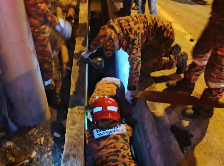 Lelaki maut tercampak dalam longkang dua meter di Butterworth