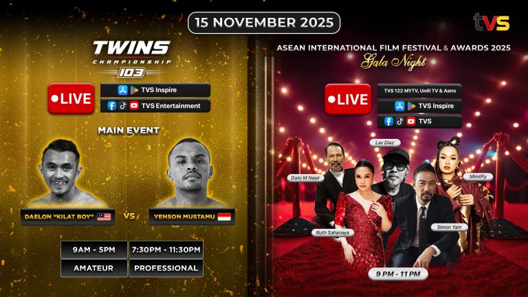 Hanya di TVS Inspire, malam gala AIFFA 2025 & aksi tinju serentak esok