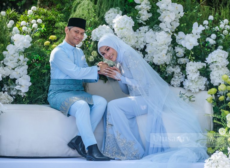 Erra Fazira selamat diijabkabulkan dengan Ezwan Zain, terima mas kahwin 24 keping dinar emas