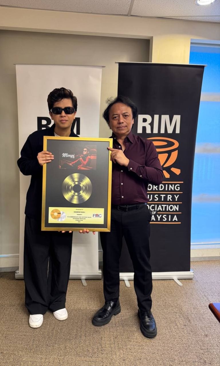 Haqiem Rusli raih Anugerah Emas RIM, Mimpi bukti kejayaan berterusan