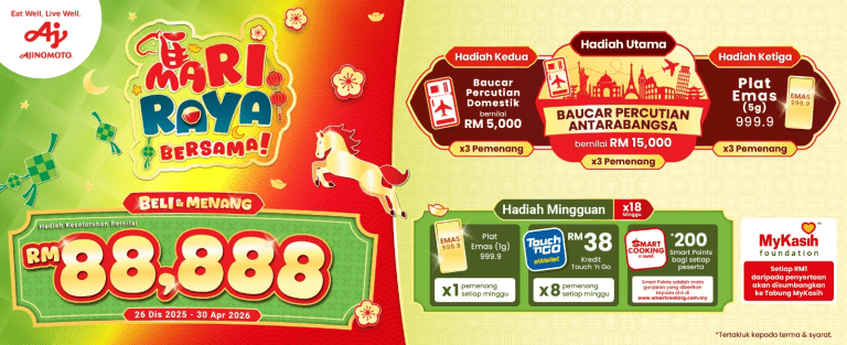Ajinomoto satukan rakyat Malaysia menerusi kempen ‘Mari Raya Bersama’
