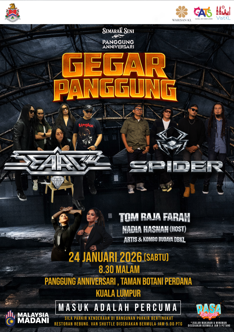 Semarak Seni 2026: SEARCH ‘Kiddin’ & SPIDER buka tirai Panggung Anniversari