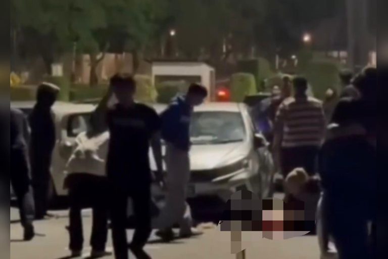 Tak sengaja tertekan pedal minyak, tiga termasuk dua kanak-kanak cedera ringan dilanggar Myvi