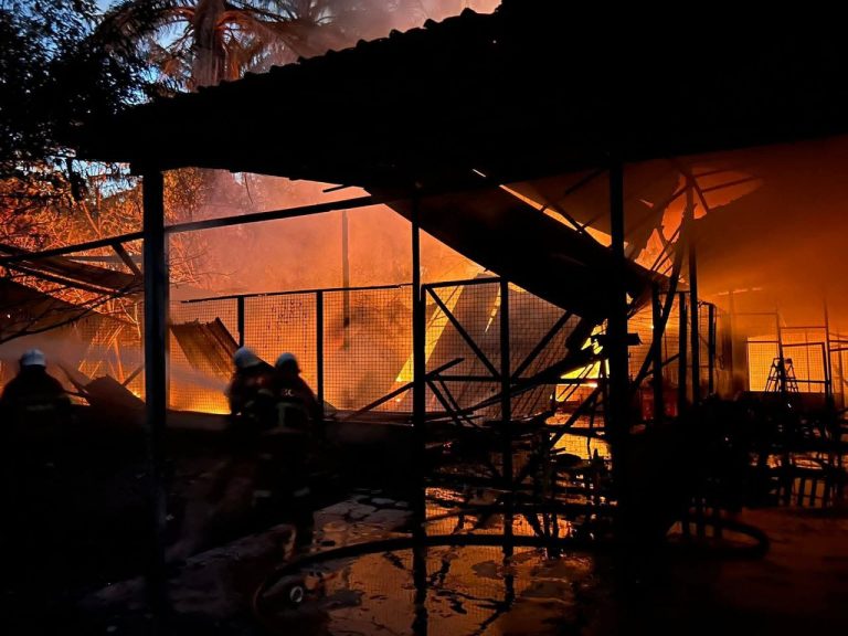 Rumah pekerja musnah 80 peratus dalam kebakaran di Tasek Gelugor