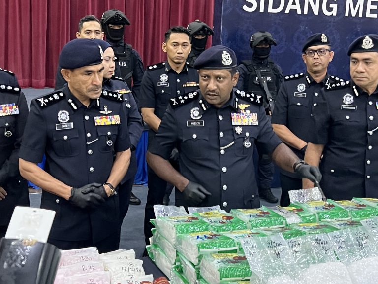Polis tumpaskan sindiket pengedaran dadah tempatan dan antarabangsa bernilai RM21 juta