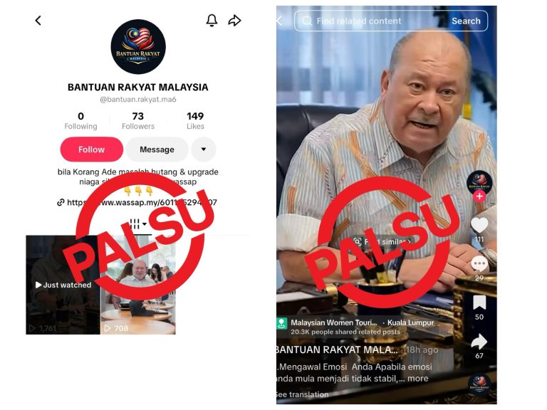 RPO kesan akaun TikTok palsu guna AI papar suara Sultan Ibrahim