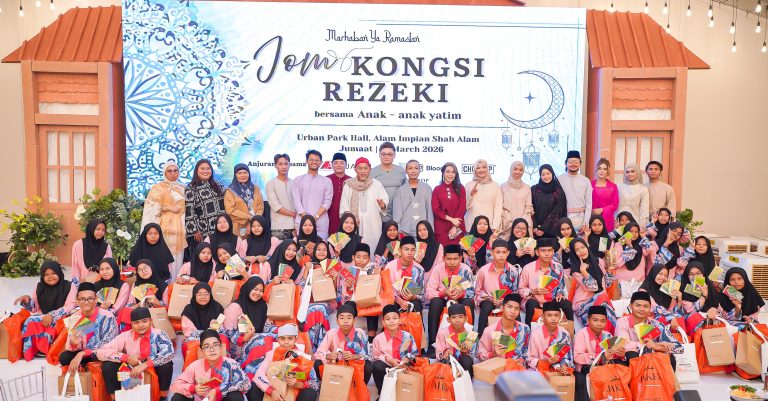 Elly Arifin, Asfan Shah & ramai lagi turun padang! Majlis Jom Kongsi Rezeki raikan 50 anak yatim