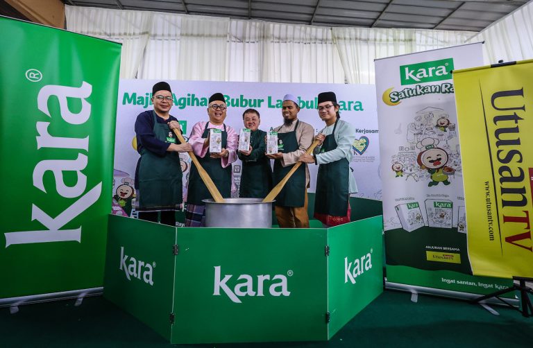 Kara, UtusanTV agih lebih 1,500 pek bubur lambuk, raikan penghuni Rumah Titian Kaseh