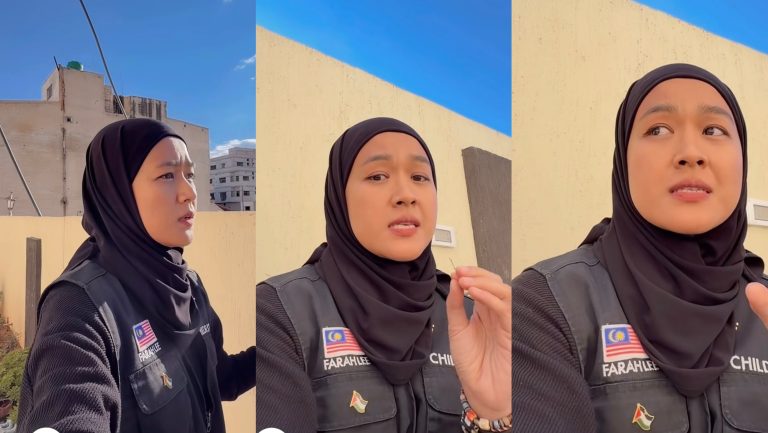Farah Lee terkandas di Syria, kongsi bunyi letupan bom & gegaran kuat