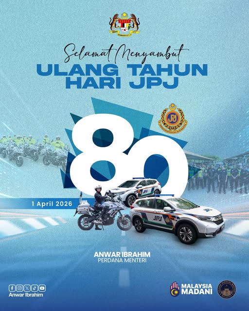 Usaha perkukuh perkhidmatan JPJ harus diteruskan demi peliharan keyakinan rakyat – PM
